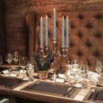 GenSwin Flameless Grey Taper Candles Flickering with 10-Key Remote, Battery Operated Led Warm 3D Wick Light Window Candles Real Wax Pack of 6, Christmas Home Wedding Decor(0.78...