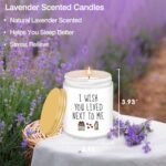 Homsolver Gifts for Women, Birthday Gifts for Women, Galentines Unique Day Friendship Gift for Woman, Best Friend, Her, BFF, Sister, Bestie, Mom - Funny Lavender Scented Candles