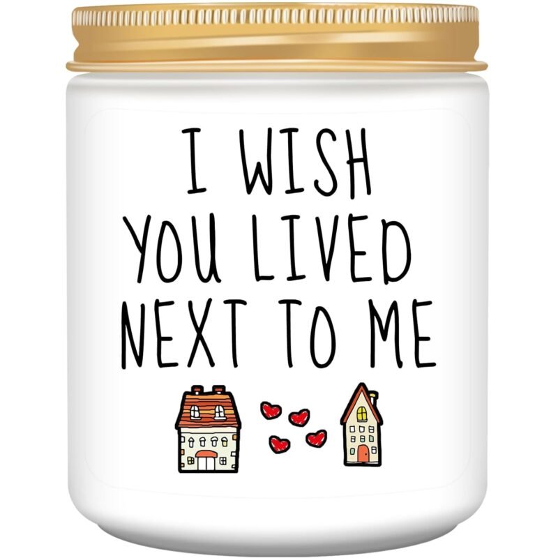 Homsolver Gifts for Women, Birthday Gifts for Women, Galentines Unique Day Friendship Gift for Woman, Best Friend, Her, BFF, Sister, Bestie, Mom - Funny Lavender Scented Candles