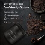 Scented Candles Set | Men Candle Set, Scented Candles for Home, Gifts for Men Aromatherapy Gift Set - 4 Pack Manly Gifts for Dad Fathers Day, Soy Candle of Leather/Smoke &...