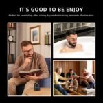 Scented Candles Set | Men Candle Set, Scented Candles for Home, Gifts for Men Aromatherapy Gift Set - 4 Pack Manly Gifts for Dad Fathers Day, Soy Candle of Leather/Smoke &...