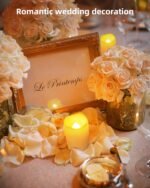 SHYMERY Flameless Votive Candles,Flameless Flickering Electric Fake Candle,24 Pack 200+Hour Battery Operated LED Tea Lights in Warm White for Wedding, Table, Halloween,Christmas...