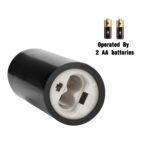 Vinkor Flameless Candles (Black Set of 9)