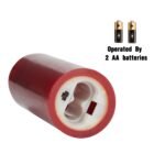 Vinkor Flameless Candles (Burgundy Set of 9)