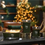 WoodWick Fraser Fir Holiday Candle Gifts for Women and Men, 16 oz Ellipse Candle with Crackling Wick