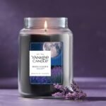 Yankee Candle Mid Summer's Night, Scented Candle, 22oz Large Jar with up to 150 Hour Burn, Giftable